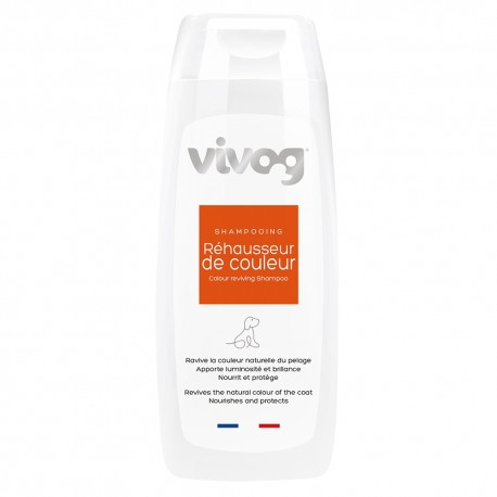 Shampooing professionnel pour chien Réhausseur de couleurs - Luminosité et Brillance VIVOG
