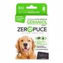 Pipettes antiparasitaires au Géraniol Bio pour moyens & grands chiens  ZERO PUCE HERY