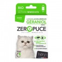 PIPETTES ANTIPARASITAIRES LOT DE 6 pour chat au Géraniol Bio ZERO PUCE HERY-DOGFRENCHTOUCH