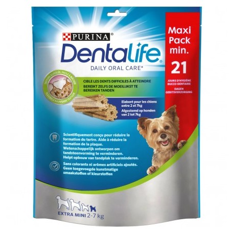 FRIANDISES DENTALIFE STICKS pour chien mini 2 à 7 kg PURINA-DOGFRENCHTOUCH