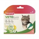 3 pipettes antiparasitaires pour chaton VETOPURE BEAPHAR