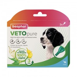 PIPETTES ANTIPARASITAIRES pour chiot VETOPURE BEAPHAR