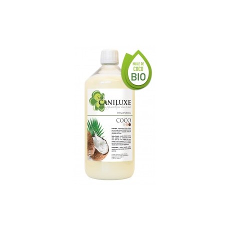 Shampooing CANILUXE à l'huile de Coco Bio pour chien et chat