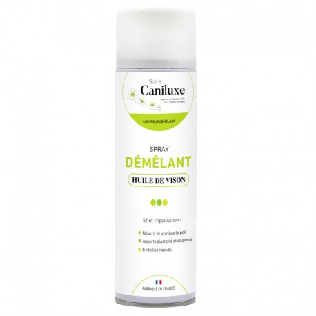 Spray lustreur démêlant CANILUXE Vison pour chien