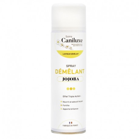 Spray lustreur démêlant CANILUXE Jojoba pour chien et chat