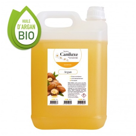 Shampooing CANILUXE à l'huile d'Argan BIO pour chien et chat