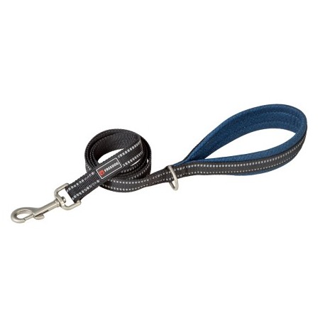 LAISSE REFLECHISSANTE pour chien SHIVA bleu marine FREEDOG-DOGFRENCHTOUCH