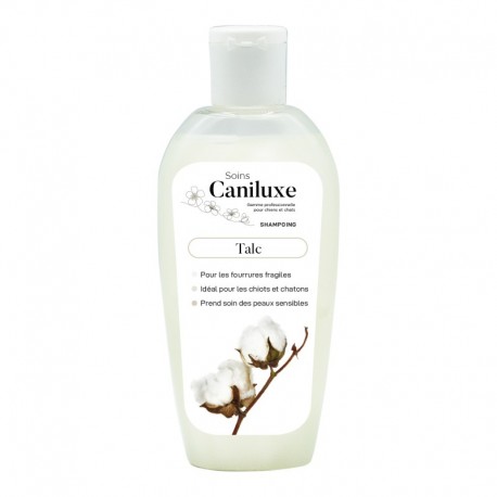 Shampooing pour chien et chat au Talc CANILUXE