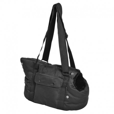 Sac de transport transformable noir MOELLEUX BOBBY