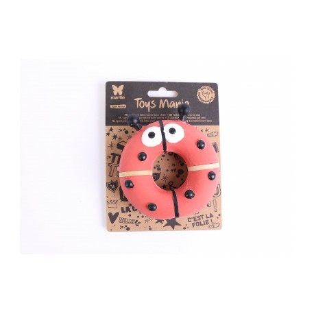 Jouet DONUT sonore Cannelle en latex pour chien MARTIN SELLIER