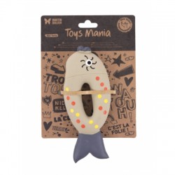 JOUET pour chien ARLEQUIN Latex Collection POISSONS TROPICAUX MARTIN SELLIER