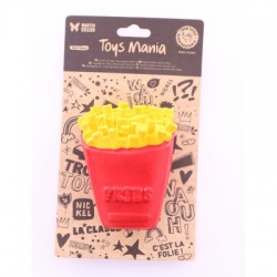 Jouet Frites latex Rouge et jaune pour chien MARTIN SELLIER