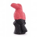 Jouet latex Collection Oiseaux Toucan rose/noir pour chien MARTIN SELLIER