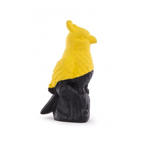 Jouet Collection Oiseaux Perroquet jaune/noir pour chien MARTIN SELLIER
