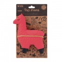 Jouet Collection 4 pattes LAMA rose fluo pour chien MARTIN SELLIER