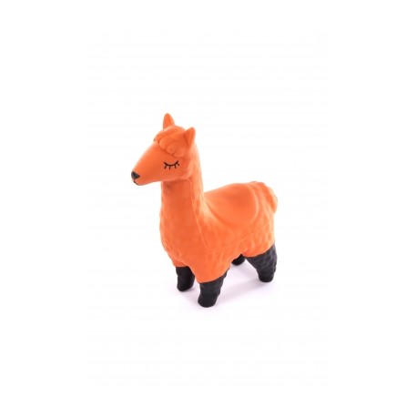 Jouet Collection 4 pattes LAMA orange fluo pour chien MARTIN SELLIER