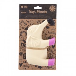 Jouet latex Collection Oiseaux Toucan rose/noir pour chien MARTIN SELLIER