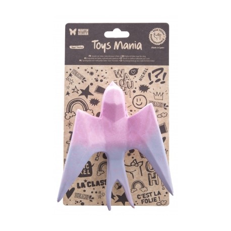 Jouet Collection Origami HIRONDELLE rose pour chien MARTIN SELLIER