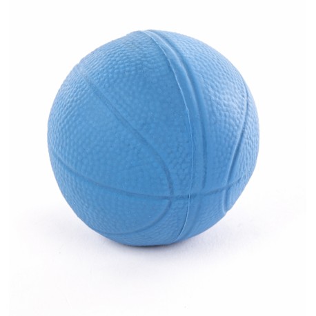 Balle de basket en latex bleu pour chien MARTIN SELLIER