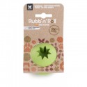 JOUET pour chien RUBB'N'TREATS BALLE distributeur friandises vert 7 cm RUBB'N'ROLL