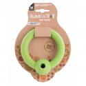 JOUET pour chien RUBB'N'TREATS ANNEAU FLOTTANT spécial friandise vert 10,5cm pour chien RUBB'N'ROLL-DOGFRENCHTOUCH