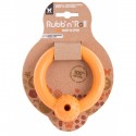 JOUET pour chien RUBB'N'TREATS ANNEAU flottant spécial friandise orange 10,5 cm RUBB'N'ROLL