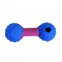 Jouet RUBB'N'TREATS Haltère spécial friandise 10,5 cm pour chien RUBB'N'ROLL