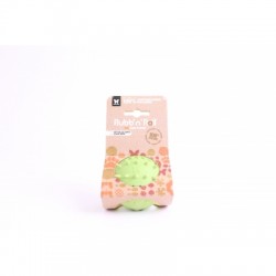 JOUET pour chien RUBB'N'DENTAL BALLE PICOTS spécial dents 7 cm RUBB'N'ROLL