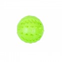 JOUET pour chien RUBB'N'DENTAL BALLE PICOTS spécial dents 7 cm RUBB'N'ROLL
