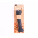 JOUET pour chien RUBB'N'BLACK OS noir ultra résistant 22cm RUBB'N'ROLL