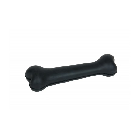 JOUET pour chien RUBB'N'BLACK OS noir ultra résistant 22cm RUBB'N'ROLL