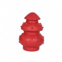 JOUET pour chien RUBB'N'RED CIRCUS rouge très résistant 15 cm RUBB'N'ROLL