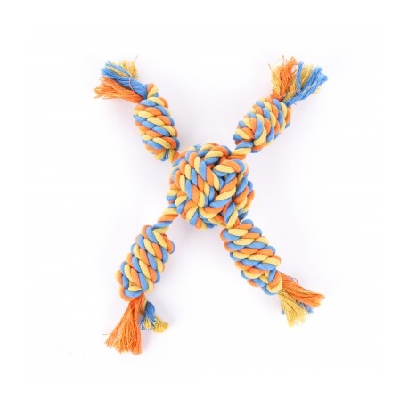 JOUETS pour chien LOT DE 4 CORDES en ETOILE 40CM MARTIN SELLIER-DOGFRENCHTOUCH