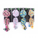 JOUETS pour chien LOT DE 4 BALLES + CORDE en coton 25CM MARTIN SELLIER-DOGFRENCHTOUCH