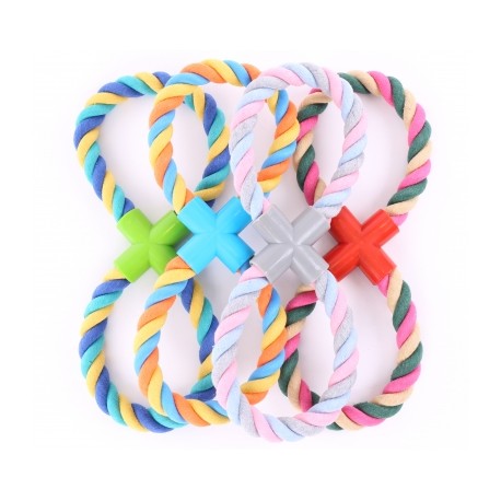 JOUETS pour chien LOT DE 4 CORDES SUPER 8 MARTIN SELLIER-DOGFRENCHTOUCH