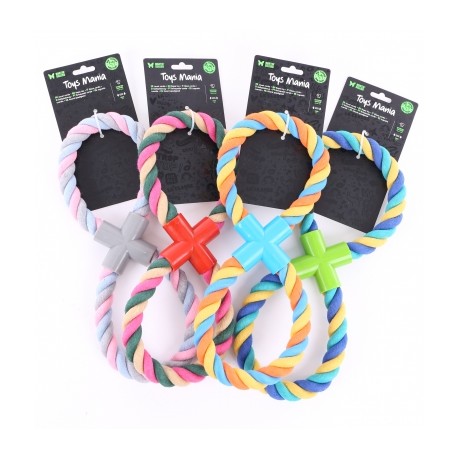 JOUETS pour chien LOT DE 4 CORDES SUPER 8 MARTIN SELLIER-DOGFRENCHTOUCH