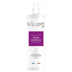 SHAMPOOING pour chien FOURRURES LONGUES POILS SOYEUX VIVOG-DOGFRENCHTOUCH
