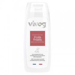 Shampooing professionnel pour chien Poils laineux, bouclés, frisés, cordés, Volumisant VIVOG