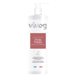 Shampooing professionnel pour chien - Poils laineux, bouclés, cordés - Volumisant - Vivog
