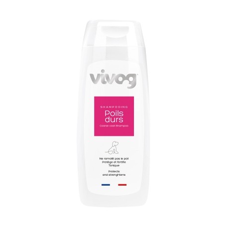 Shampooing professionnel pour chien Poils durs, Poils secs VIVOG
