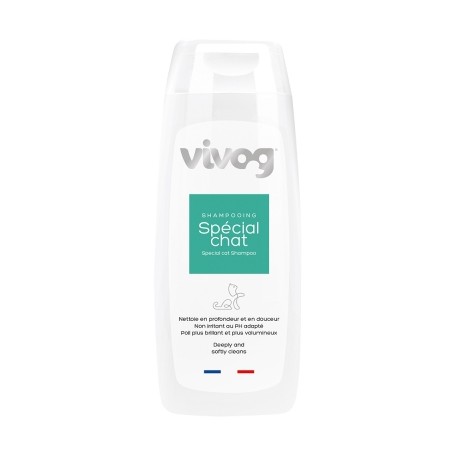 Shampooing professionnel pour chat - Brillance Volume Vitalité - Vivog