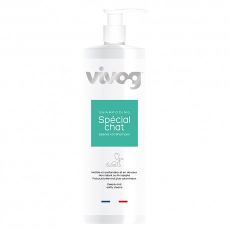 Shampooing professionnel pour chat - Brillance Volume Vitalité - Vivog