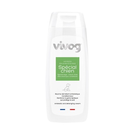 Après shampooing professionnel pour chien Vivog