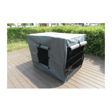 HOUSSE POUR CAGE METAL PLIANTE pour chien long 124cm VIVOG-DOGFRENCHTOUCH
