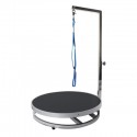 Table de toilettage plateau tournant pour petits chiens VIVOG