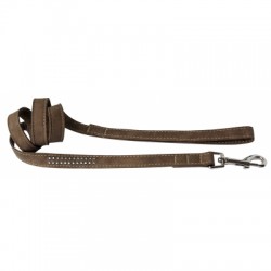 Laisse pour chien Jean chocolat VIVOG