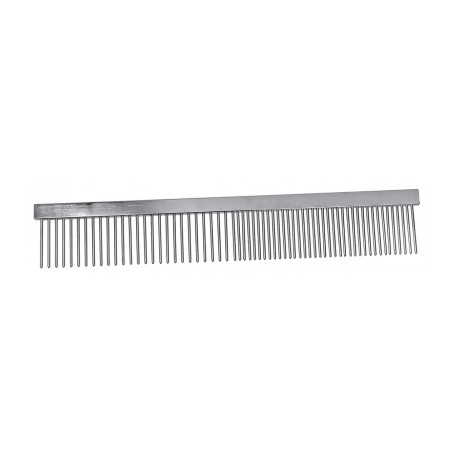 Peigne en métal 19CM dents larges et serrées VIVOG