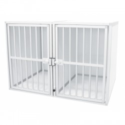 Meuble gardiennage Module grand modèle 2 cases pour chiens VIVOG