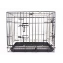 Cage de transport pliante pour chien en métal VIVOG