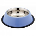 GAMELLE INOX pour chien ANTIDERAPANT 2,84 litres couleur AZUR VIVOG-DOGFRENCHTOUCH